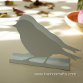 Bird-shaped paper towel holder envelope holder